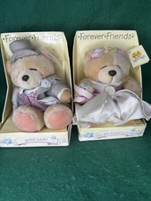 Forever Friends Plush Bear Toys Bride and Groom Teddy Bears