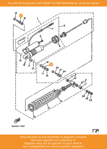 Yamaha collar - yamaha, (23x)
