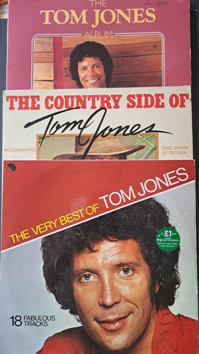Tom jones vinyl - jones, x