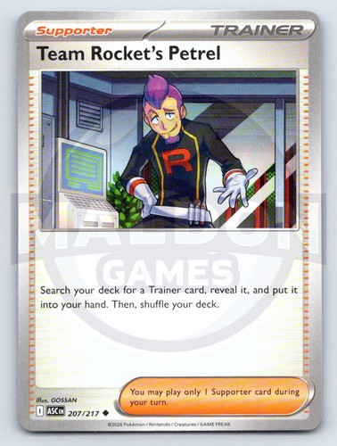 Team rocket petrel - rocket's, 207/217
