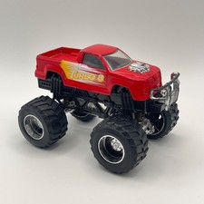 Sainsburys Red Black Bigfoot Monster Truck 4x4 Toy Car B6