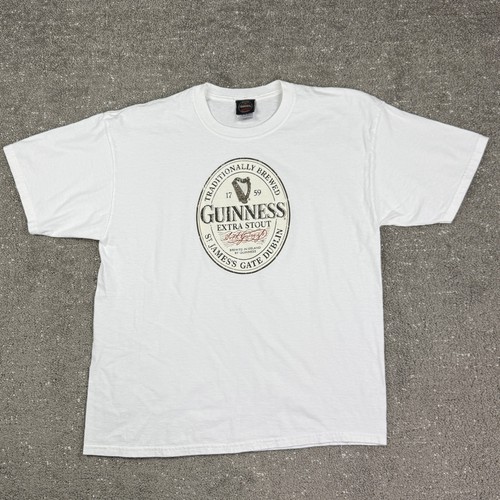 Guinness shirt mens white - shirt,