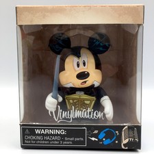 Disney Vinylmation • Conductor Mickey • Tunes Series • 3” Figure • New • Retired