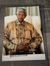 Nelson Mandela: Hand Signed