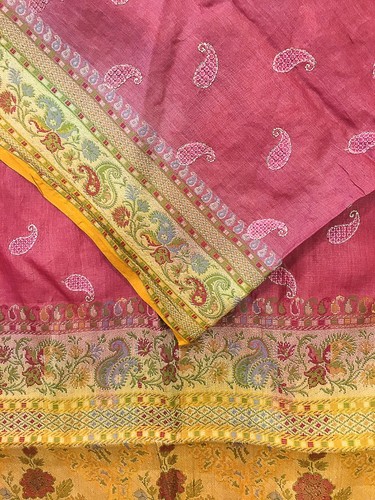 Pure silk saree tussar - pure,