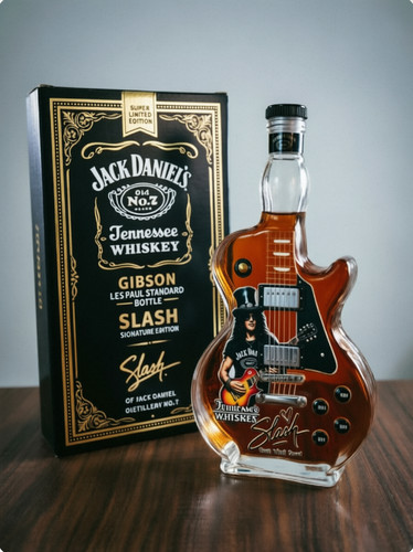 Guitar shaped glass whiskey - shaped,
