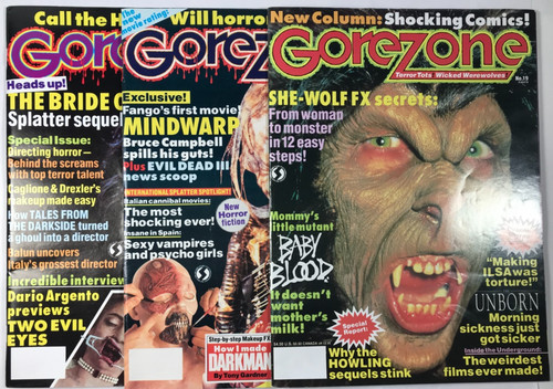 Gorezone horror magazine - gorezone,