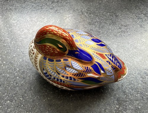 Royal crown derby - teal, duck