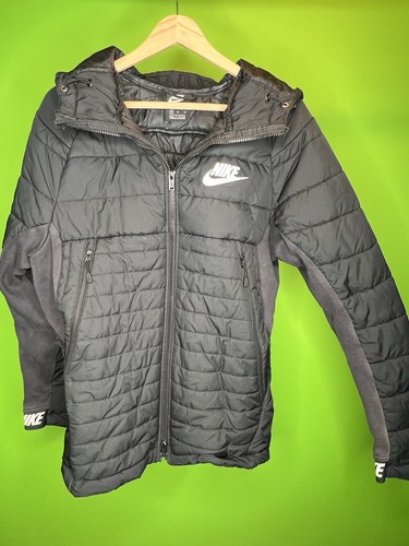 Black nike puffa - nike, jacket