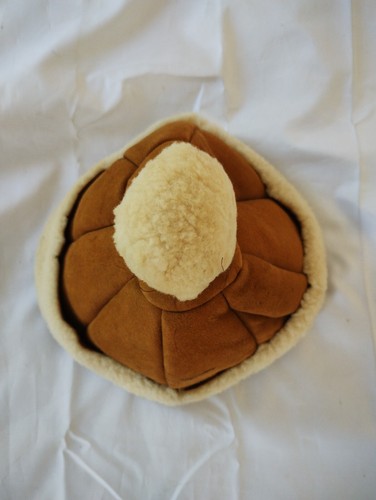 Vintage sheepskin beret - sheepskin, style