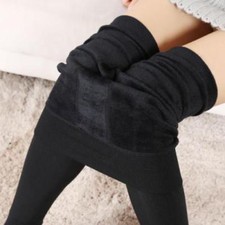 Women Winter Black Thick Warm