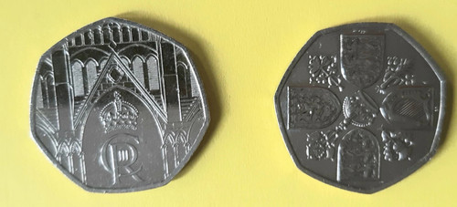 Set king charles 50p - of, x