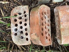 Bricks reclaimed Victorian double bullnose x 40, 23cm x 11cm x 7cm