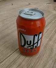 German Duff Beer Can The