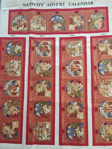 Nativity fabric advent - fabric,