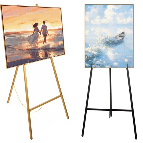 Metal easel stand - metal, wedding
