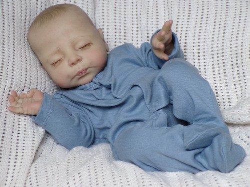 Reborn baby boy doll - reborn,