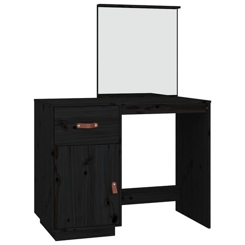 Solid wood pine dressing table - pine,