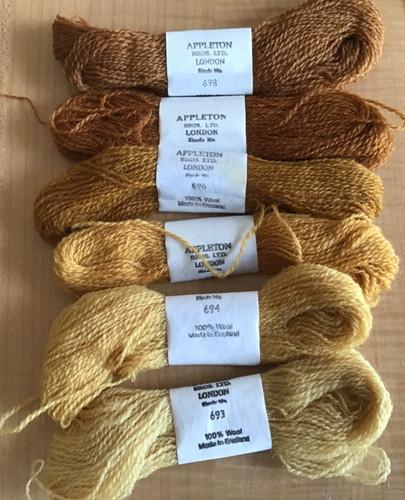 Appleton crewel 100 wool - appleton, 100%