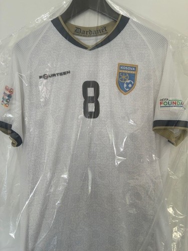 Kosovo matchworn jersey - kosovo,