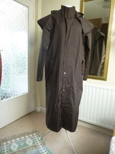 COTTON TRADERS EQUESTRION FULL LENGTH WEATHER COAT SIZE M