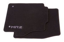 Genuine Toyota Luxury Carpet Floor Mats Black w/Logo 2x MR2 02-05 PZ410W0358DG