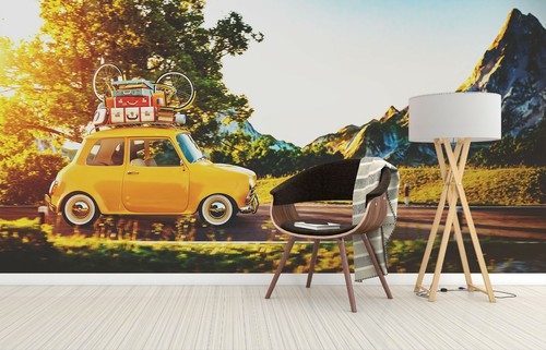 Car tree light - 3d,
