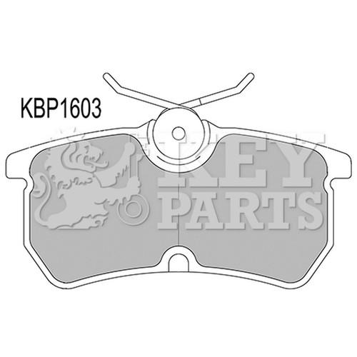 Brake pads set - brake,