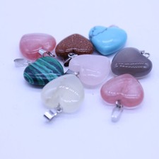 10 Pcs Quartz Charms Stone