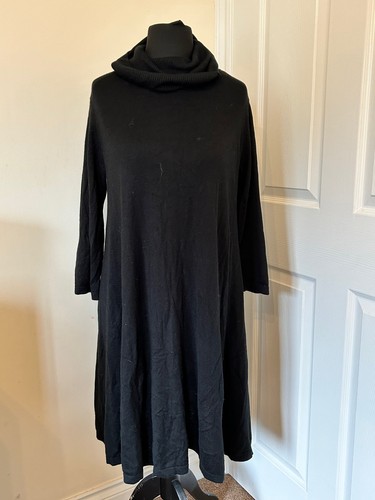 Sainsburys black knitted - tu,