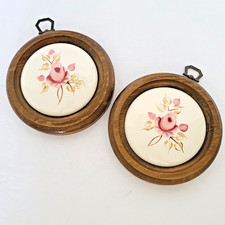 VTG Pink Cottage Rose Ceramic
