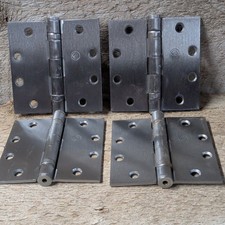 Brushed Steel Butt Door Hinges