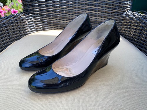 Ladies bennett black patent - ladies, lk