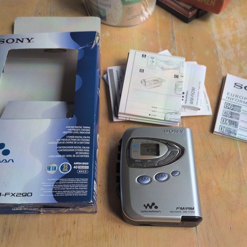 Sony fx290 radio cassette - wm-fx290,