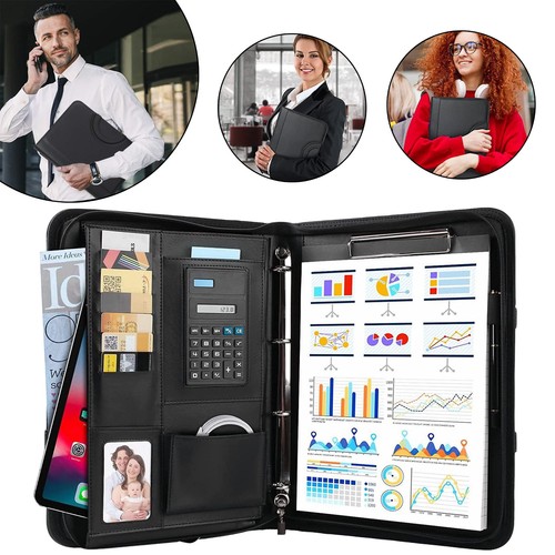 Zipped conference folder - a4,