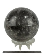 Vtg Moon Globe Stand Lunar Map