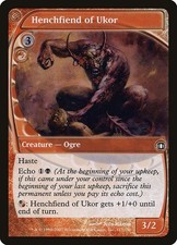 Henchfiend of Ukor 4x FOIL FUT MTG Future Sight Common NM+ red