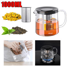 1000ml Glass Teapot With