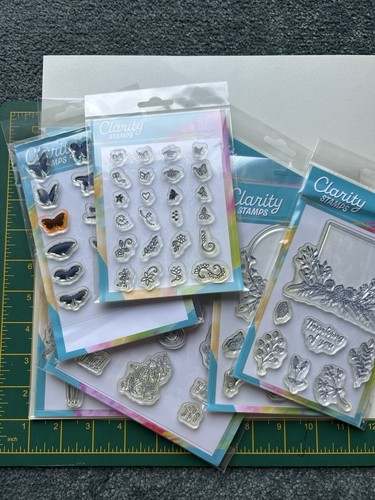 Clarity stamps floral - stamps.,