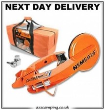 NEW SOLD SECURE GOLD SECURITY CARAVAN CAMPER MOTORHOME CAR NEMESIS WHEEL CLAMP