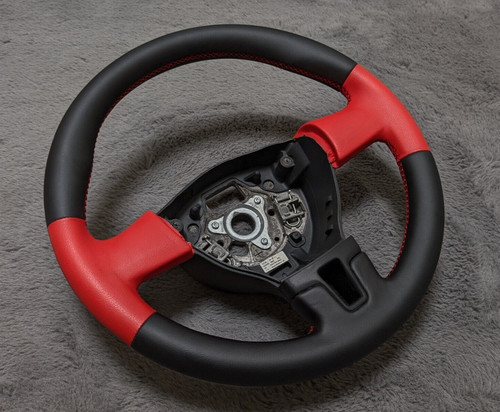 New leather steering - new, wheel
