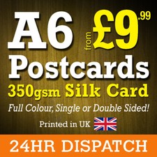 A6 Postcard Printing 350gsm