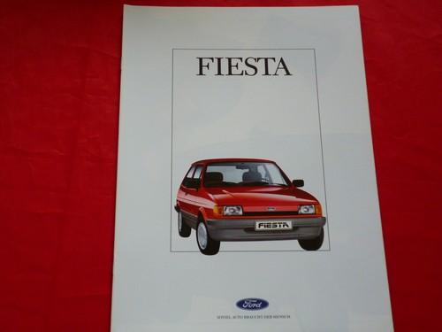 1988 ford fiesta - ford, fashion