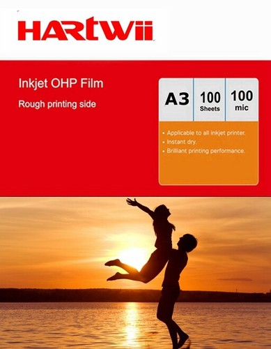100sheets ohp film inkjet - a3,