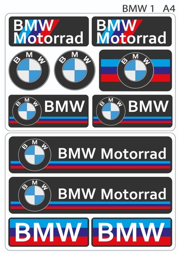 Bmw motorrad style logos - bmw,