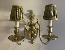 Decorative Pair of Solid Brass