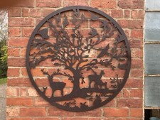 LARGE METAL WILDLIFE STAG /