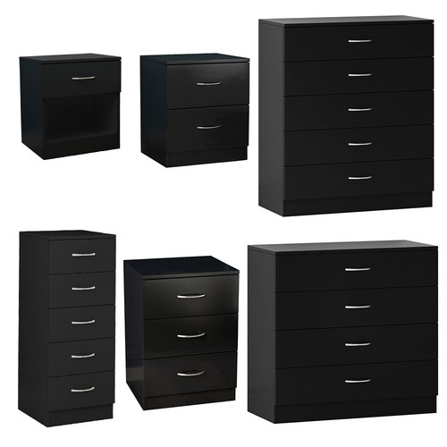 Chest drawers black 3 - 2, 4