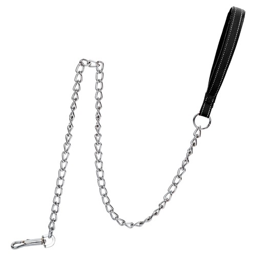 Crufts reflective chain lead - reflective,