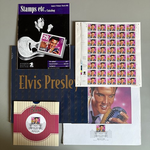 Elvis presley postal - us,
